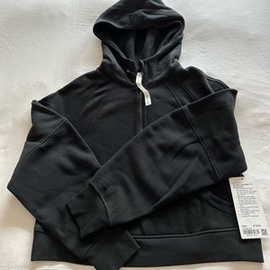 Lululemon Scuba Oversized Half-Zip Hoodie XS/S black brand new with tag